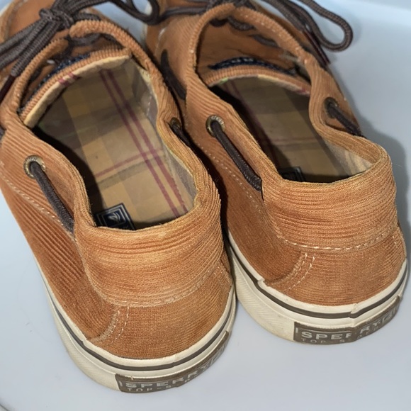 🛍️4/$20🛍️ Sperry Top Siders Brown Corduroy Boat Shoes - Picture 3 of 10